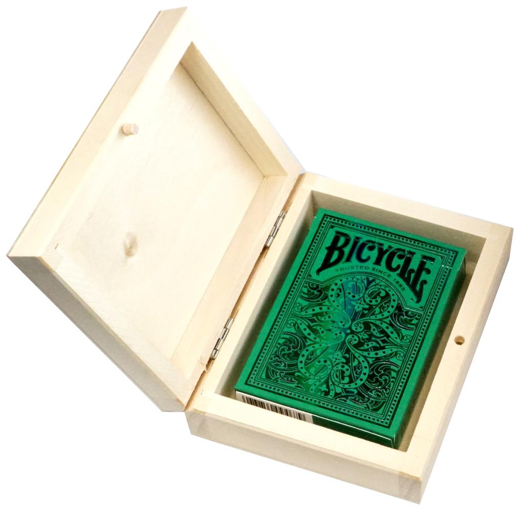BICYCLE JACQARD Playing Cards 1 DECK in a Wooden Box