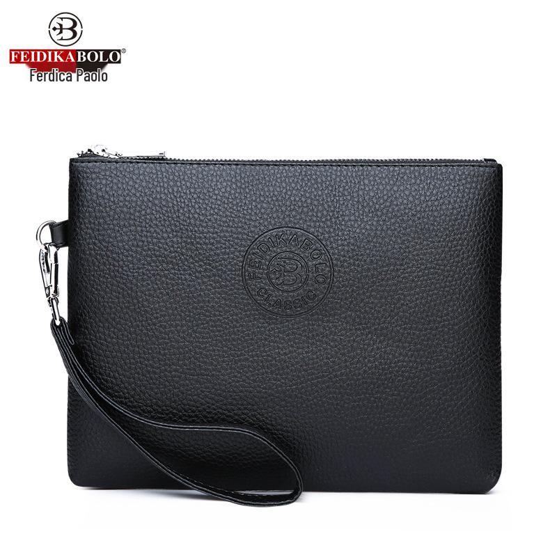 Men's 2023 Casual PU Leather Clutch Bag - Large Capacity Phone Wallet