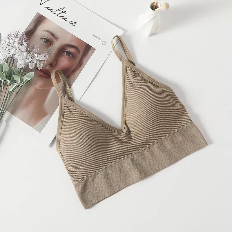 

Модный бюстгальтер U-образной формы с открытой спиной и сборками для женщин L (78-87cm chest)