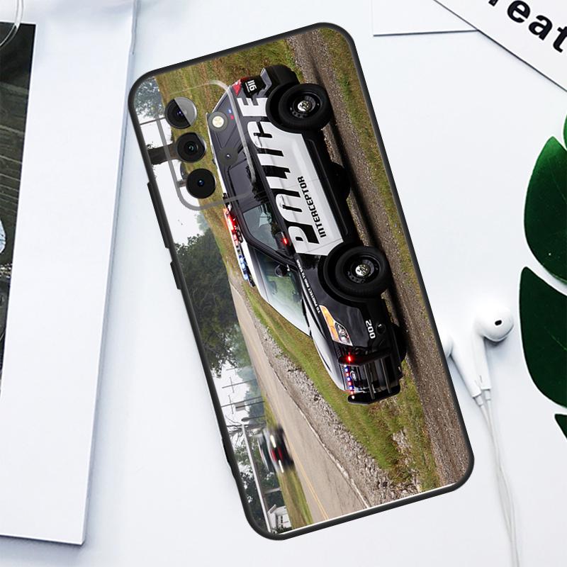 police car For Samsung Galaxy A34 A54 A14 A55 A35 A15 A53 A33 A13 A05 A06 A16 A22 A32 A52 Phone Case