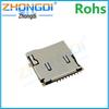 TF-002-P Spring-loaded 9P MicroSD (TF) Card Socket