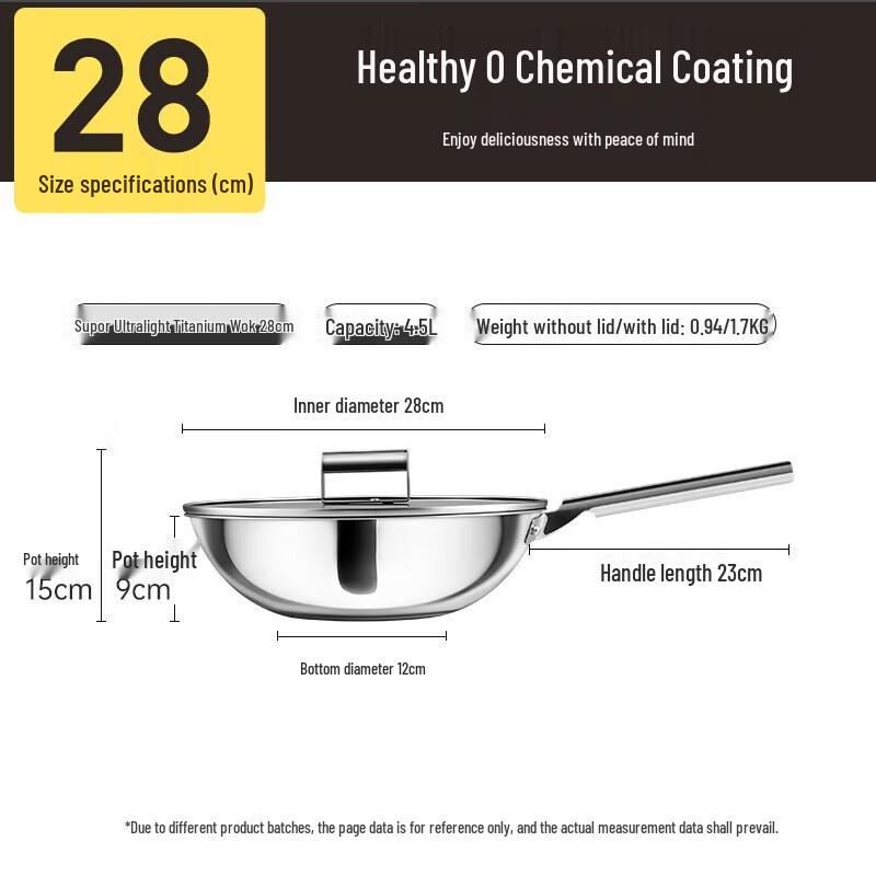 Cooker King Titanium Wok Set