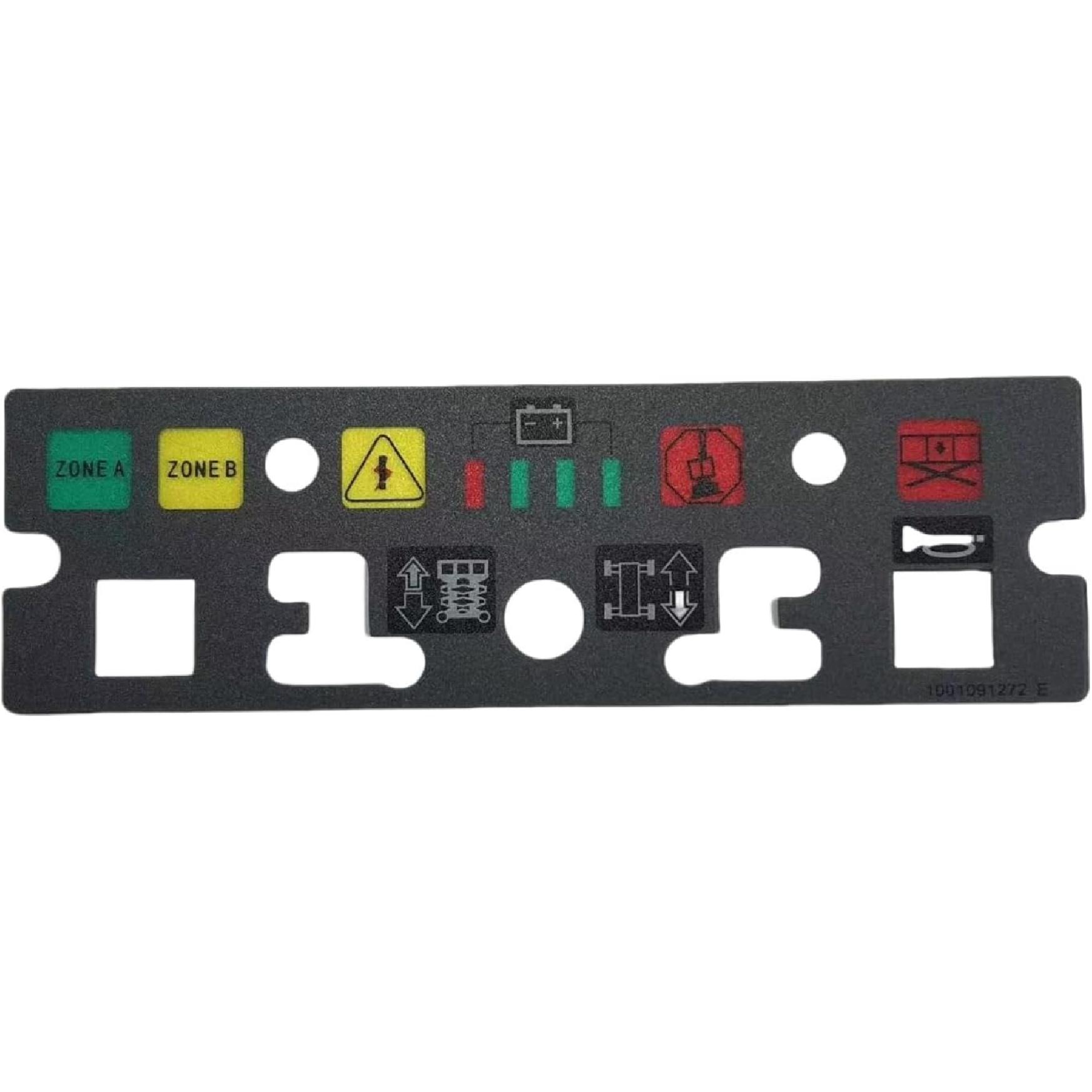 Decal Icon (DOM) 1001091272 JLG Parts Control Box ICON Decal Compatible for JLG ES Platform Control Boxes Scissor Lifts and CE Machines Replacement