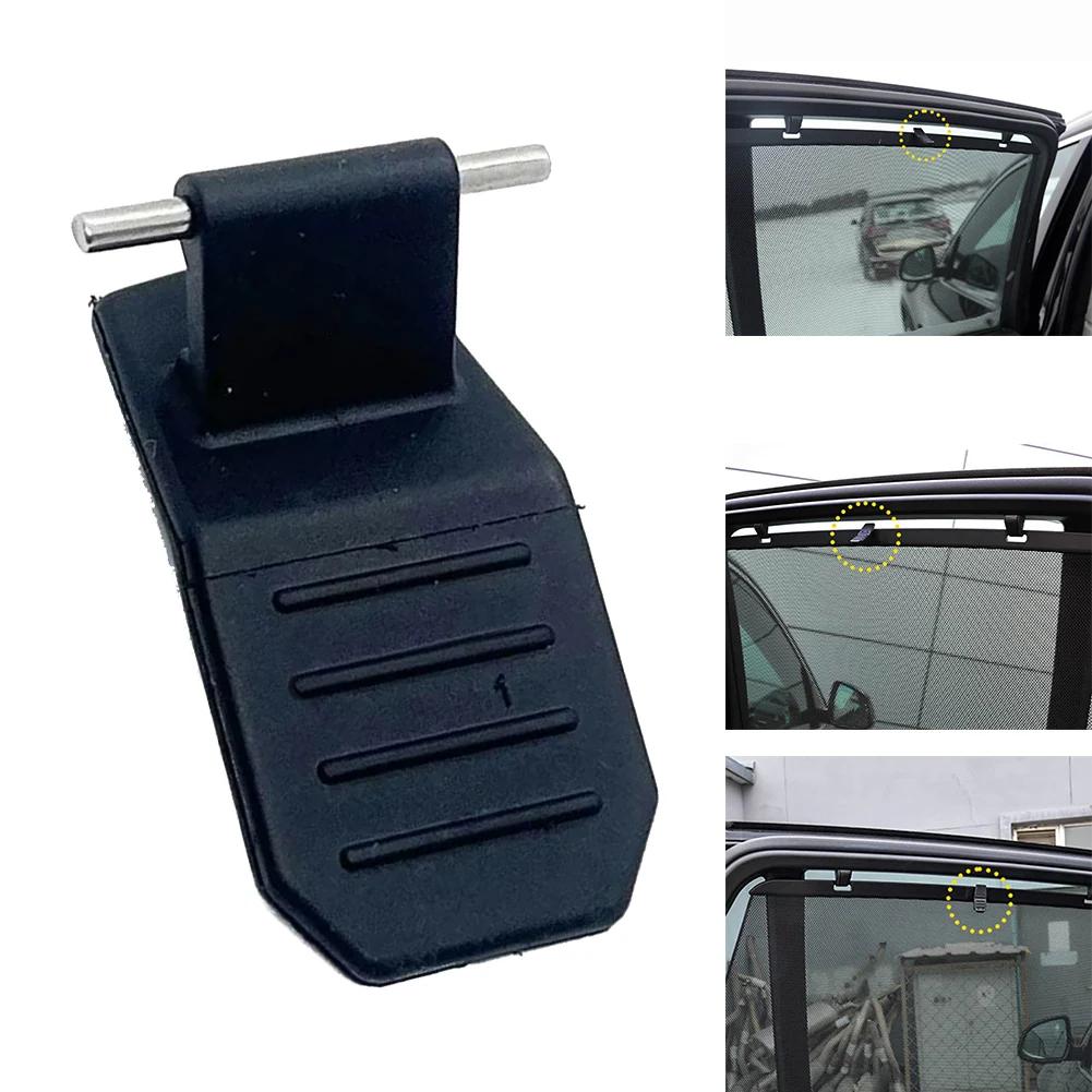 Plastic Rear Row Sunshade Curtain Shutter Hook  BLACK Rear Sunshade Hook FOR X5 F15 F85 FOR X6 F16 Interior Accessories China Mainland