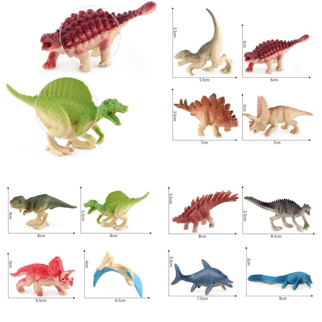 Miniature Dinosaur Figures Collection In Pvc Material For Classroom Teaching And Display