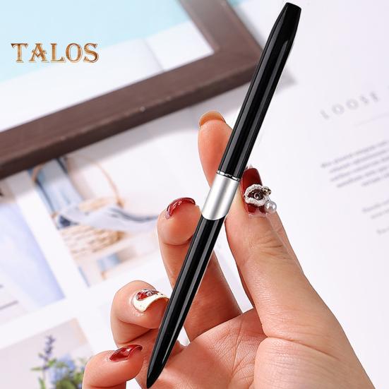 Nail Art Brush Metal Handle Soft Faux Mink Bristles Multifunctional UV Gel Carving Pen Professional Manicure Tool Nail Acrylic Liquid Powder