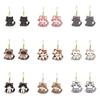 Fun Cartoon Cute Kitten Earrings, Creative Simple Earrings Animal Earrings