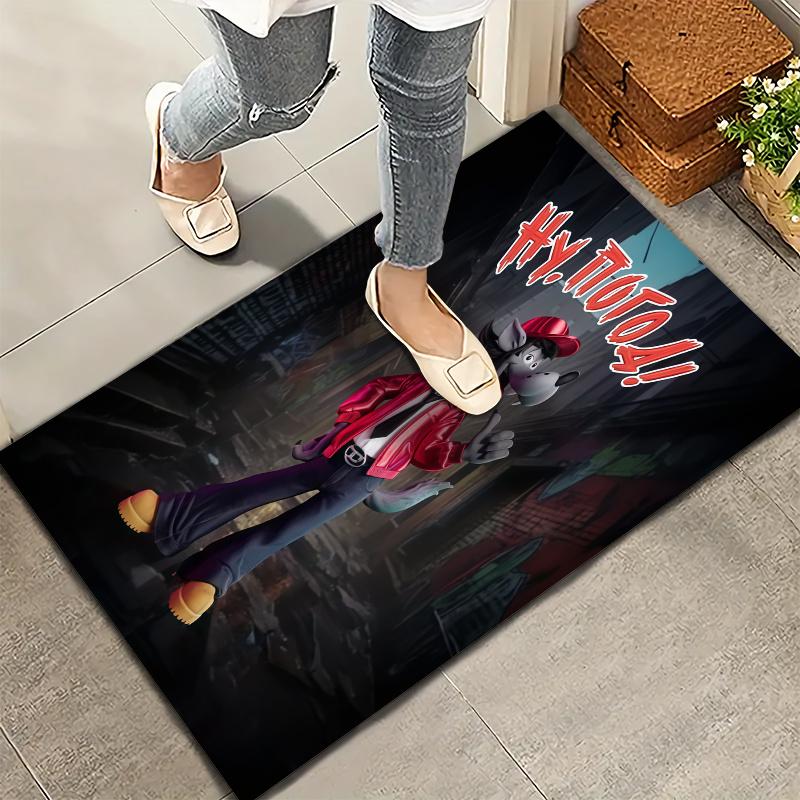 Nu Pogodi Carpet Rug for Living Room Bedroom Home Sofa Decoration,Kids play Nonslip Floor Mat
