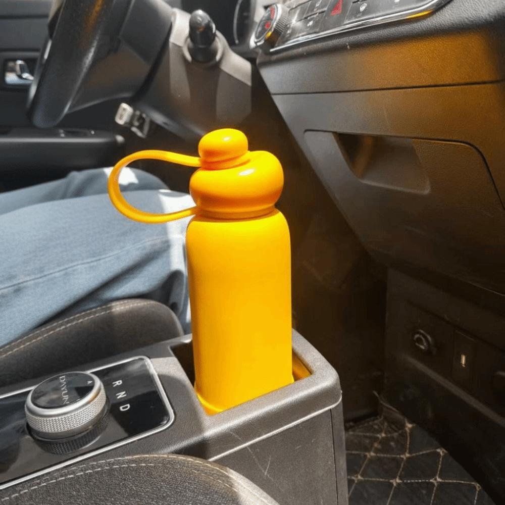 740ml Sports Thermos Bottle Stainless Steel Portable Vacuum Flask Coffee Tumbler Travel