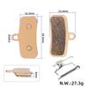 2er-Pack Vorder- und Hinterradbremsbeläge für Sur-Ron Light Bee X für Segway X160 X260