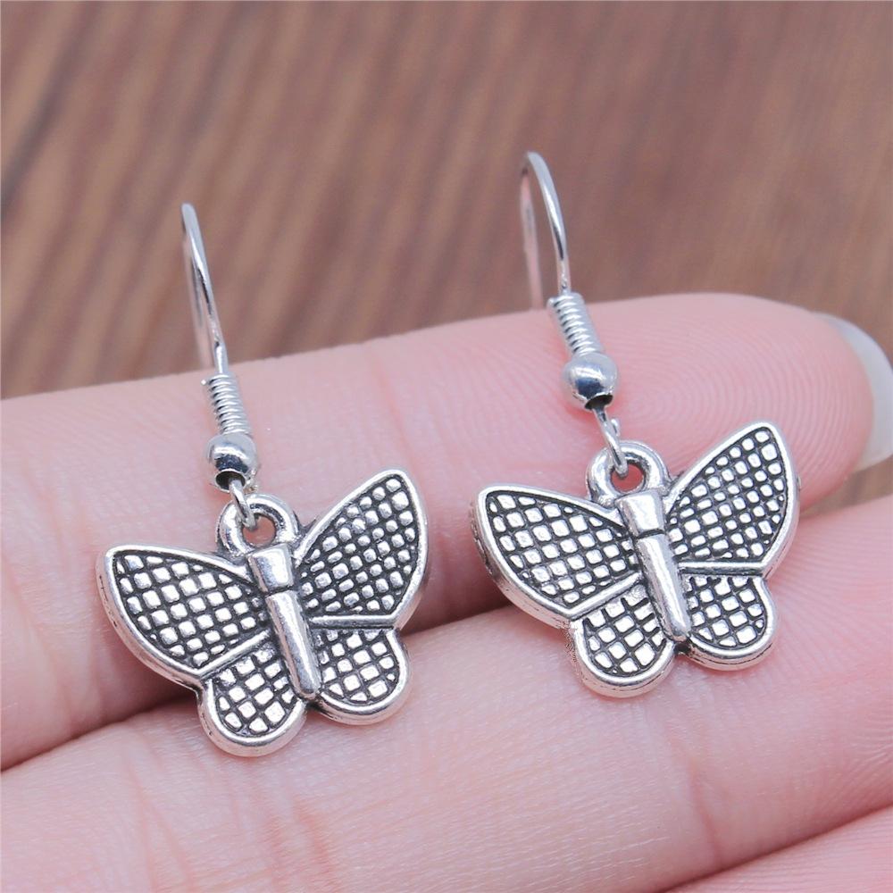29 Styles New Design Vintage Butterfly & Dragonfly Insect Pendant Drop Earrings For Women Fashion Jewelry Wholesale Factory