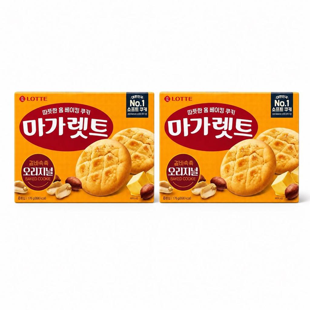 Lotte Margaret Cream Peanut Weiche Kekse 176g
