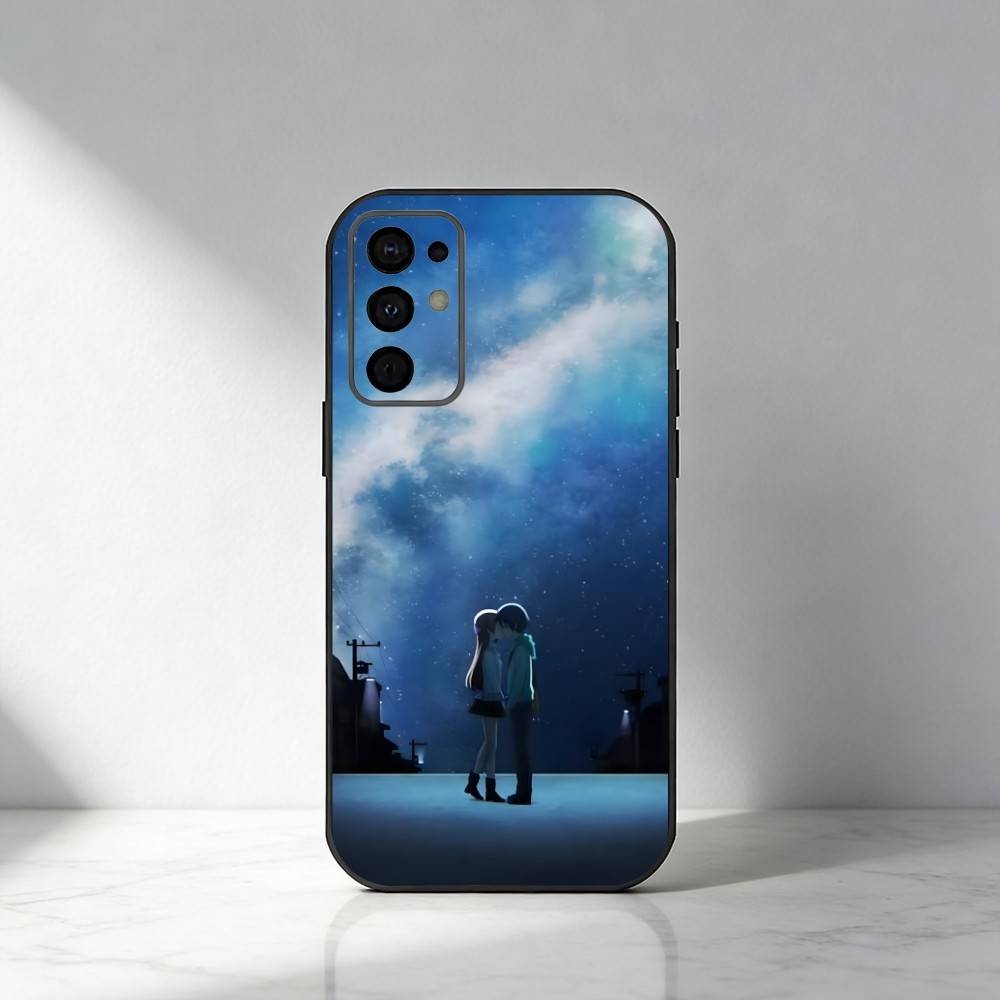 

Чехол для телефона TNK Аниме Т-Цукаса Тоникаку К-Каваи для Samsung S25,S24,S21,S22,S23,S20,Ultra,S26,Plus,Fe,Note,5G Черный Samsung S25Plus