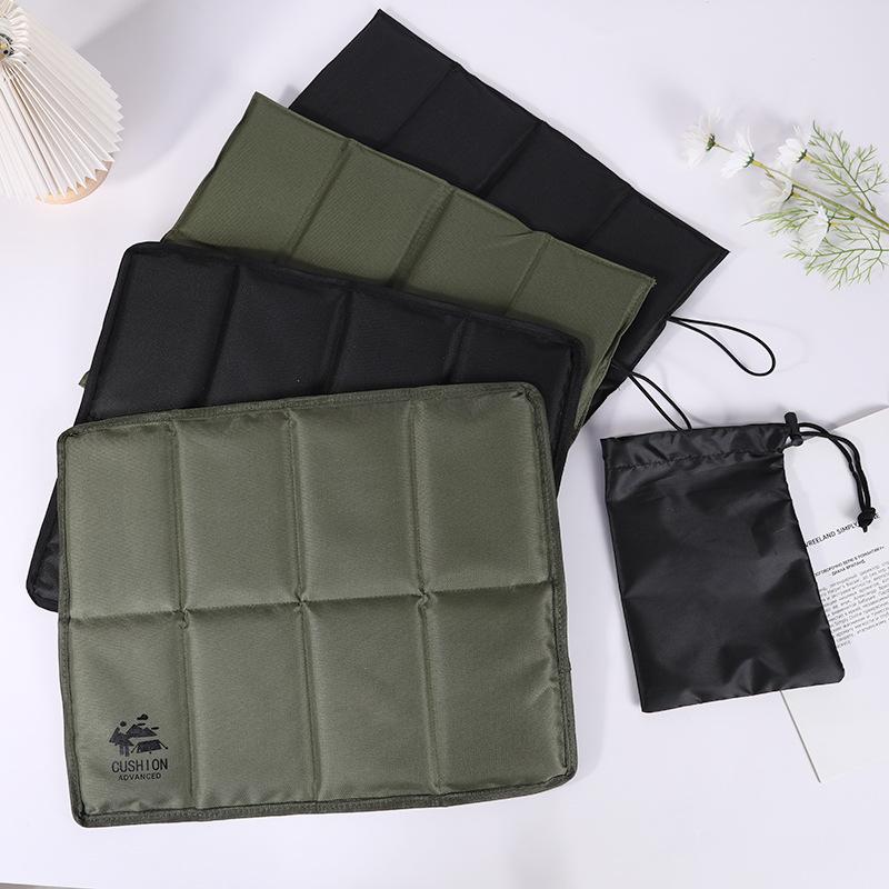 Folding Cushion Outdoor Camping Moisture-proof Thickened Oxford Floor Mat Music Festival Outings Carry-on Mini Picnic Mat 44cm*34cm