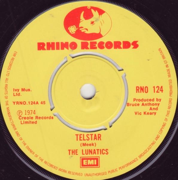 

7inch Record LUNATICS - Telstar RNO124 1974 UK Reggae, Ska & Dub Used