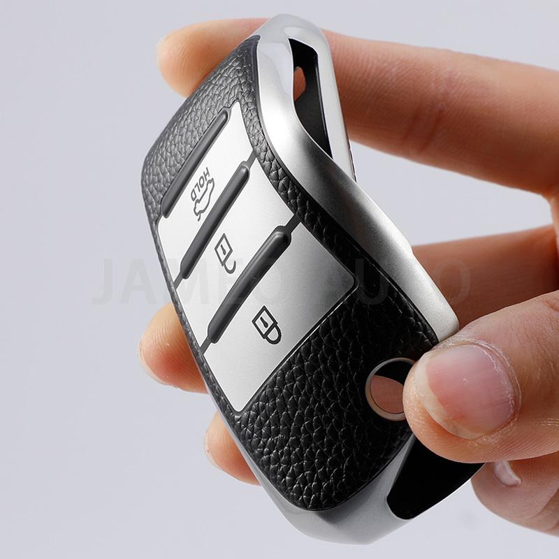 For Kia RIO 3 4 Hyundai I30 Optima Xceed Ceed 2 Sorento 2011 Forte Niro 2023 Soul 2019 EV6 Sportage 4 Stonic Car Key Case Cover