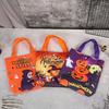 New Halloween Gift Bag Handbag Candy Bag Ghost Festival Pumpkin Bag Decoration Props Children's Gift Bag