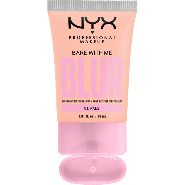 Nicks NYX Makeup Foundation Bare with Me Blur Tint 01, 30ml