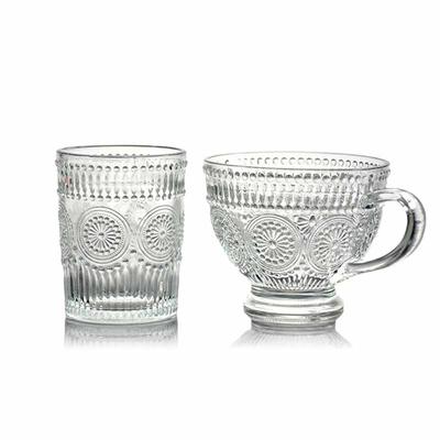 Kinderküche Sonnenblumenbecher, Hochwertige Trinkbecher, Frühstücksmilchbecher, Retro Reliefbecher, Kaltgebrühte Kaffeebecher