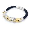 2025 Street Trend Fashion Leather Bracelet Personalized Bicycle Men's Bracelet