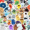 50PCS Cute Cartoon Monster Stickers for DIY Planners and Notebooks