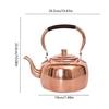 Handmade Coppers Teas Kettles 3Leter Capacity Gas Stove Induction Hobs Compatible Convenient Camping Kitchen Essential