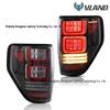 Rear LED Taillights with Sequential Turn Signal for 2009-2014 Ford F150