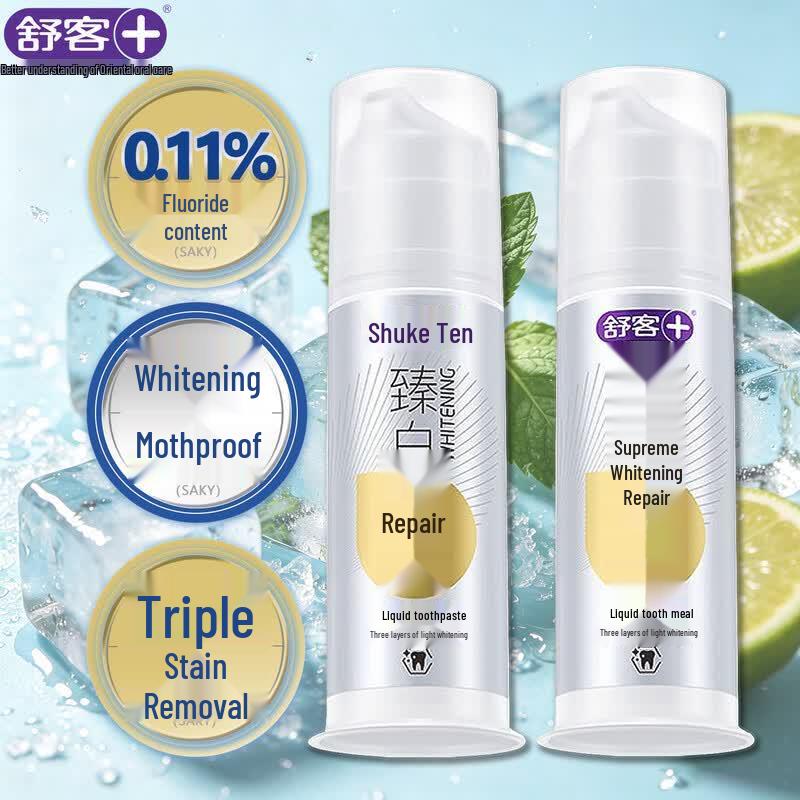 Shuke Premium White Repair Press Toothpaste (2-Pack)