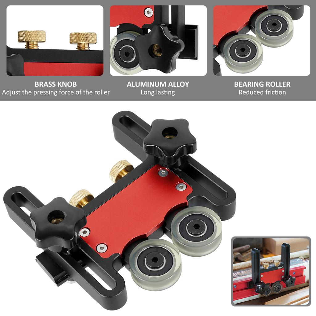 Woodworking Multifunctional Saw Table Press Table Saw Guide Roller Table Saw Clamp Safely Promotes Woodworking Tools