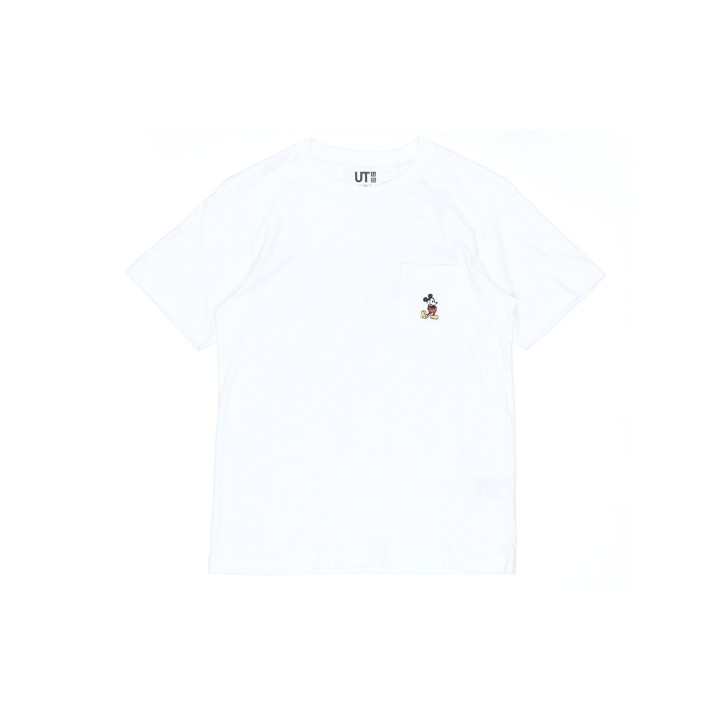 UNIQLO Mickey Mouse Embroidered Crew Neck