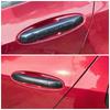 For Honda City 2007-2013 GM2 GM3 Accessories Exterior Door Handle Cover Door Bowl Covers Trim Chrome Carbon Fiber Color Decor