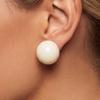 Ins Exaggerated Big Round Stud Earrings For Women French Retro Colorful Maillard Resin Earrings Fashion Party Jewelry Gifts New1
