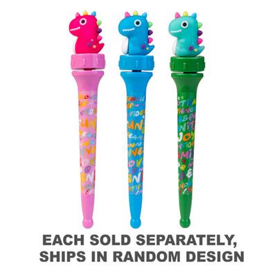 Dönen Fidget Kalemi (1 adet Rastgele) (Dino)