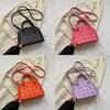Stylish Shell Bag For Casual Commuting Chic Pu Handbag Available In Black Pink Orange Purple Green