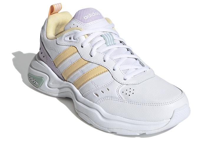 adidas Neo Strutter White/Purple/Yellow Women's Casual Sneakers FY4376
