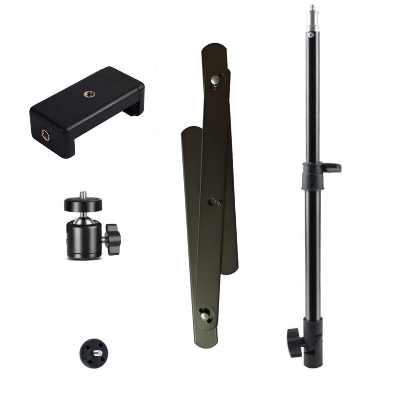 

Складной штатив для смартфона, настольный кронштейн с держателем для телефона, настольная подставка для фотосъемки и видеосъемки в реальном времени