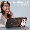 For iPhone 17 Pro Max Case with Lens Kickstand Matte Phone Back Cover Compatible with MagSafe