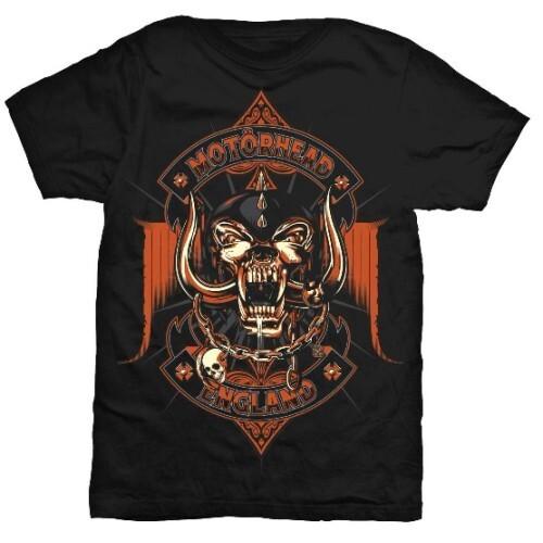 Футболка Motorhead  Orange Ace Of Spades  - НОВАЯ ОФИЦИАЛЬНАЯ Унисекс Футболка M