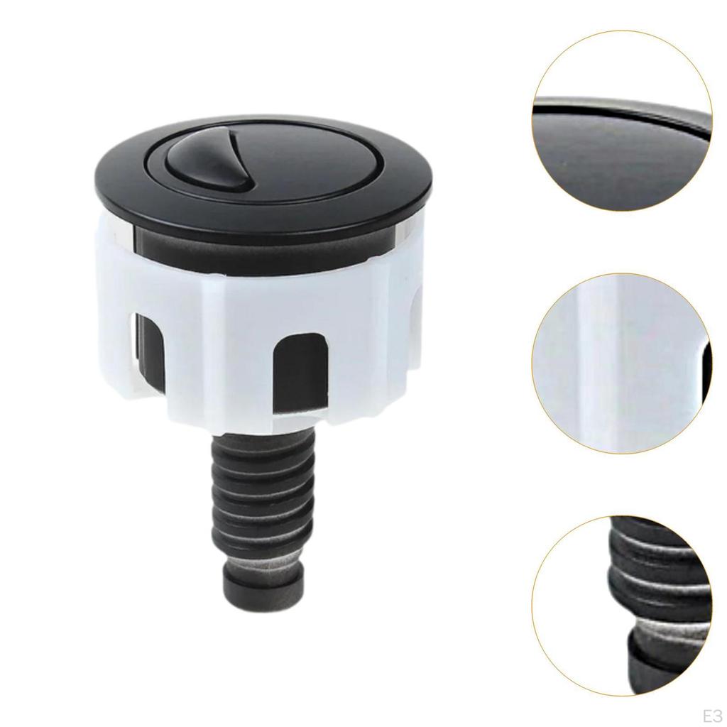 Full Half Push Button Toilet Flush Valves Fitting 4.7 Cm Bathroom Replacement Part Two Flushing