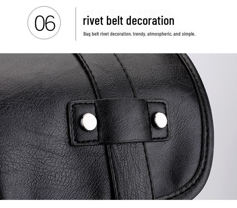 Men's Large Capacity PU Leather Business Laptop Backpack