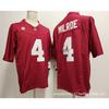 Mens Rugby Jersey Custom Embroidered Number 4 Training Uniform USA College Style Cotton Blend Sportswear