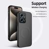 Carbon Fiber Texture Wireless Charging Magnetic Case for Xiaomi Redmi Note 12 Note12 4G ShockProof Phone Cover