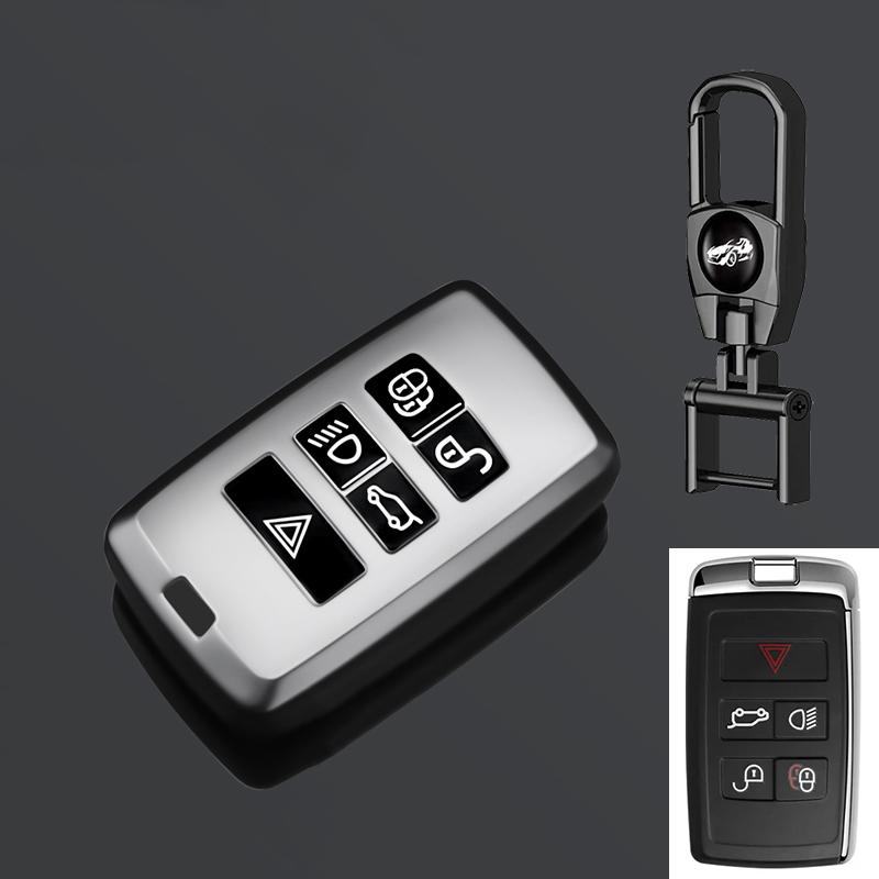 TPU Car Remote Key Case Cover for Land Rover Range Rover Sport Velar Evoque Freelander Discovery Jaguar XF XJ XJL XE