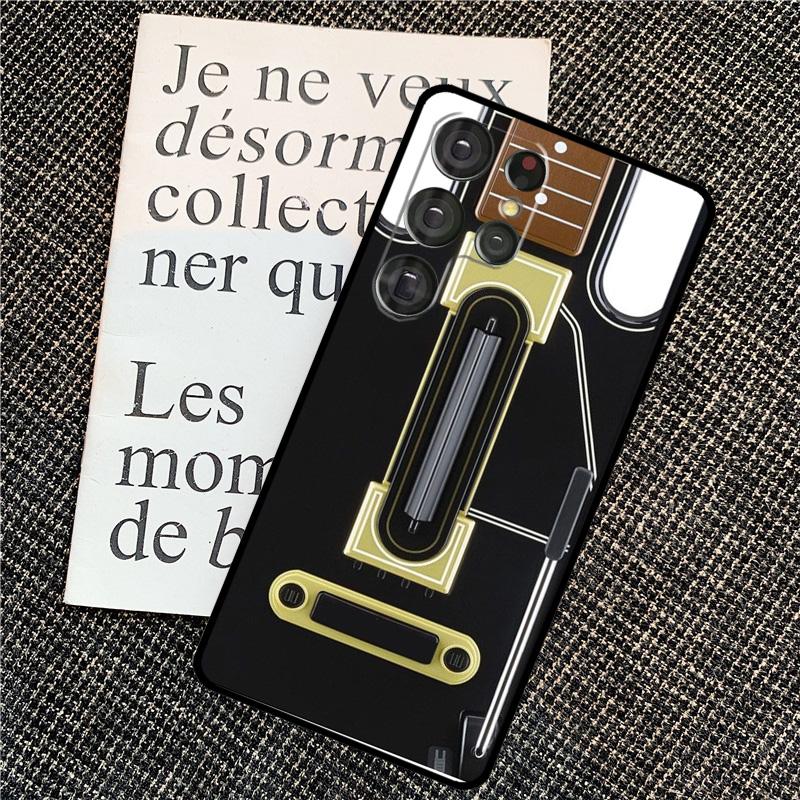 Guitar Violin Fiddle Music Case For Samsung Galaxy S24 S25 Ultra S20 S21 S22 S23 Ultra S9 S10 Plus S25 FE Back Cover