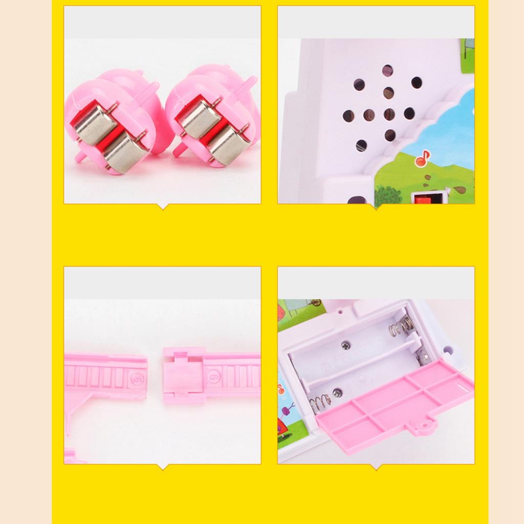 Climbing Stairs Toy Small Duck Cute Brain Exercise Educational Slider Rail Family Interaction Toy 9