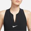 Nike Sleeveless V-Neck Dress With Cut-Out Back And Logo Women Dress Black DX1428-010