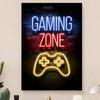 Contemporary Game Room & Bathroom Canvas Wall Art