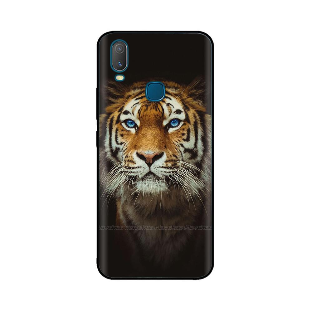 Für Vivo Y11 2019 Hülle Silikon Niedliche Cartoon-Druck Weiche TPU-Hülle für Vivo 1906 Fundas Coque für VivoY11 Y 11 2019 6,35'' Hülle