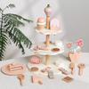 Kids' Educational Ice Cream Cart Role-Playing Toy