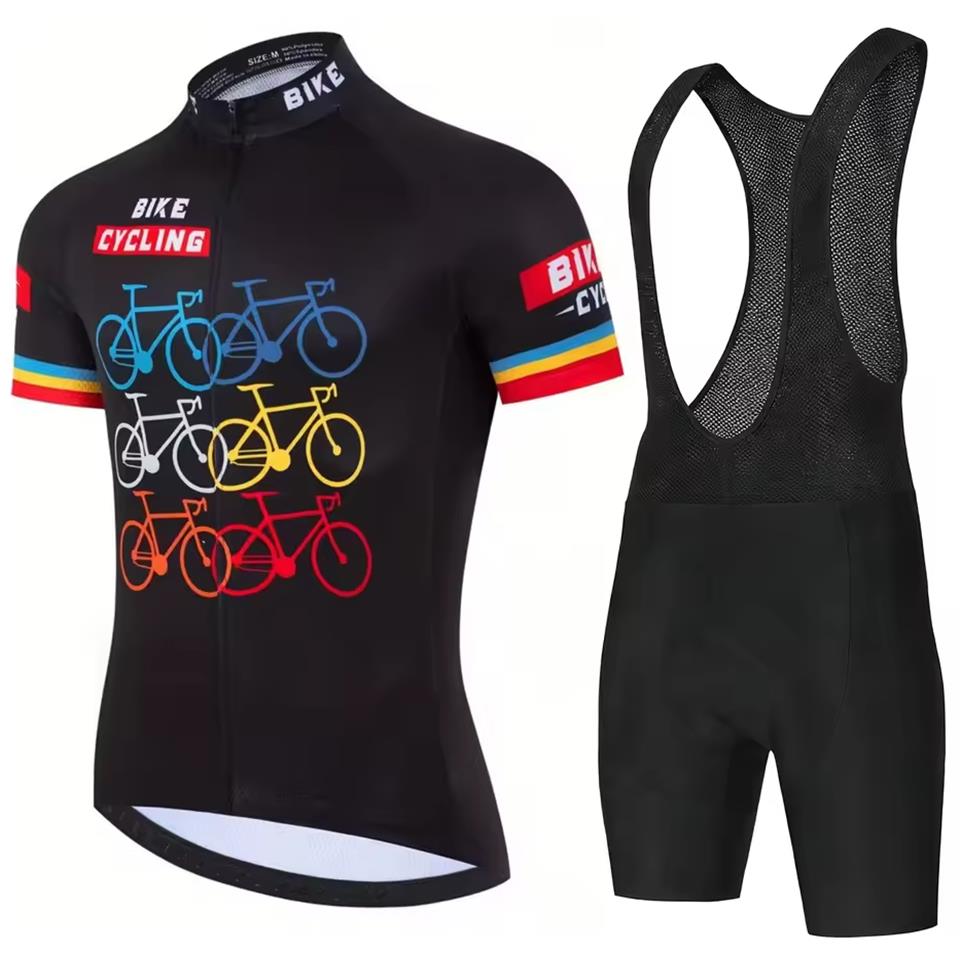 Cycling Jersey Set Breathable Racing Cycling Jersey Sport Mtb Bicycle Jersey Bike Cycling Clothing Suit Summer Breathable Cycling Suit Set 2026